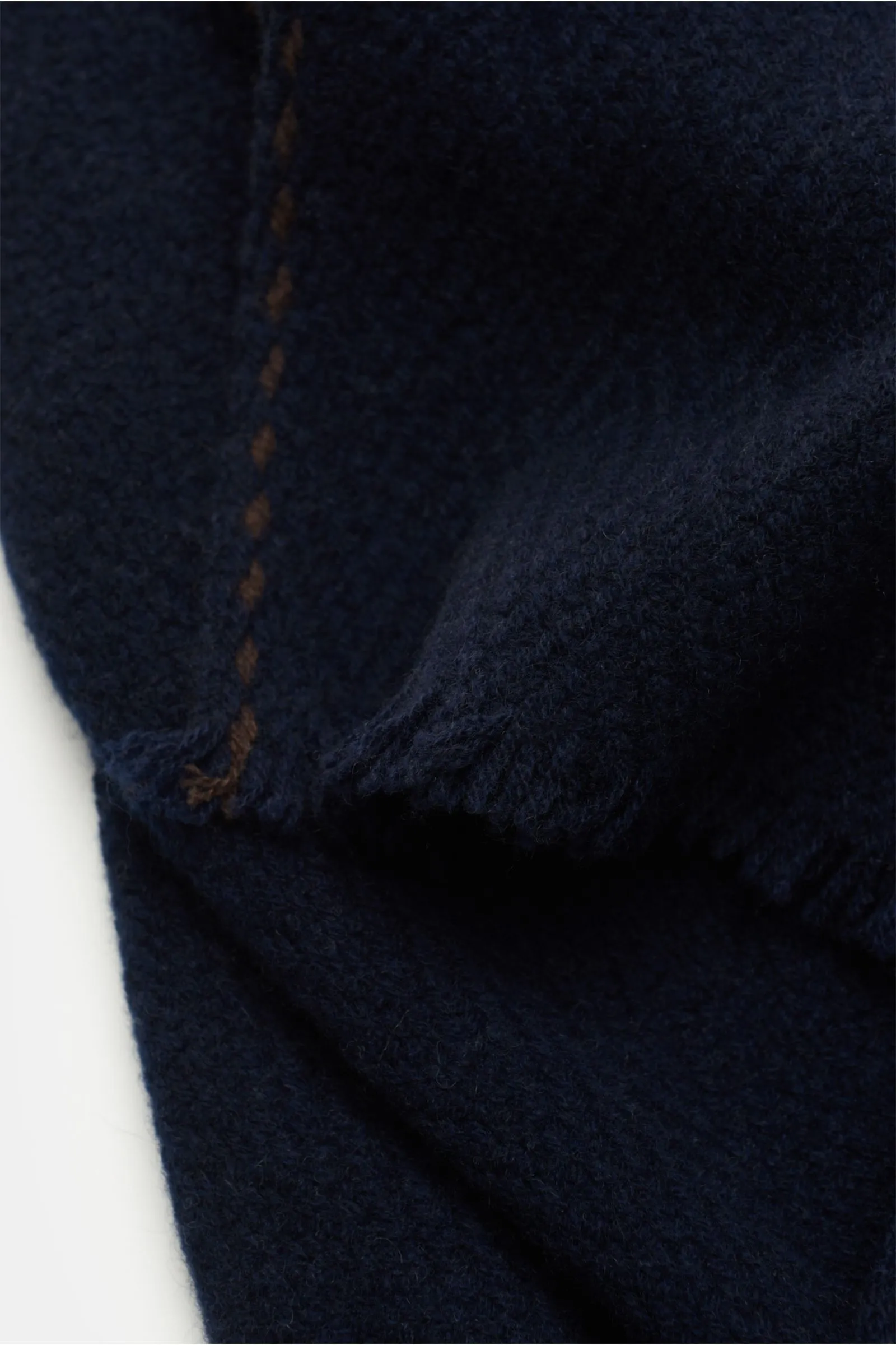 FEDELI cashmere scarf navy