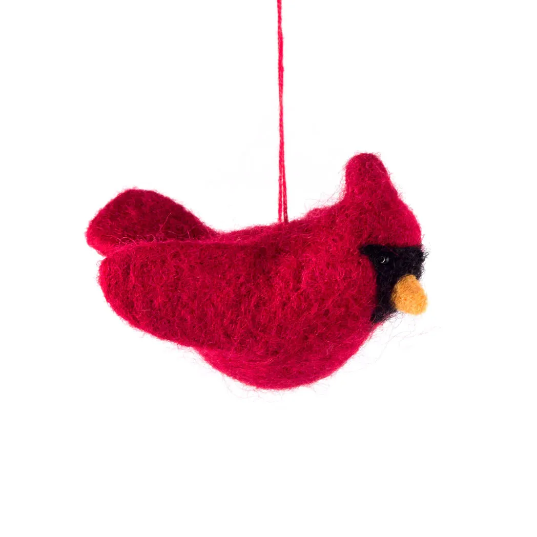 Felted Wool Birds