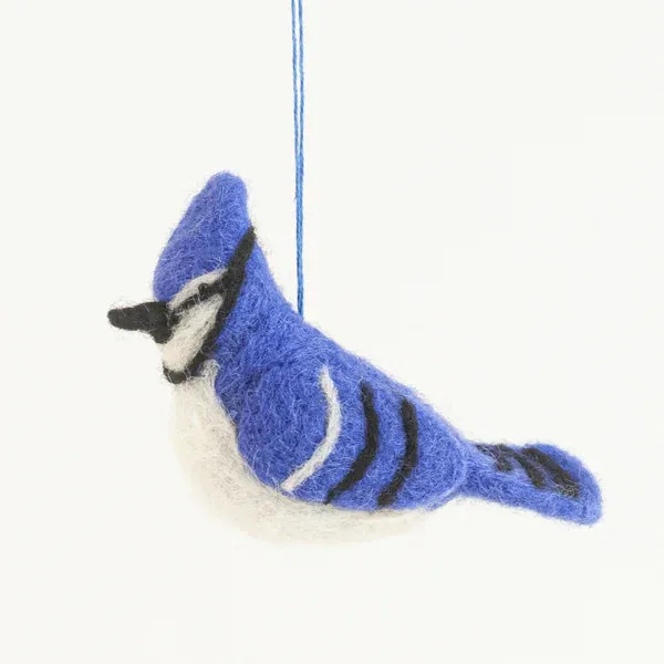 Felted Wool Birds