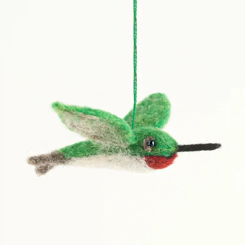 Felted Wool Birds