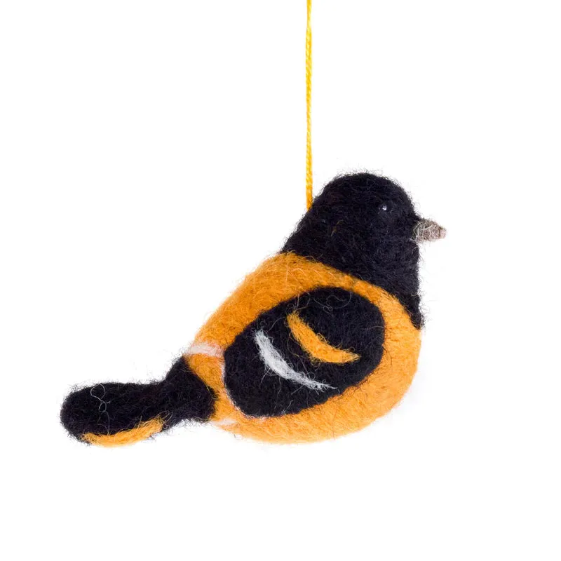 Felted Wool Birds