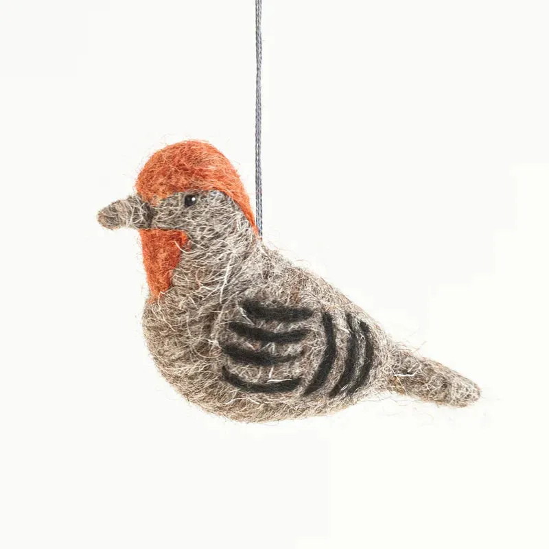 Felted Wool Birds