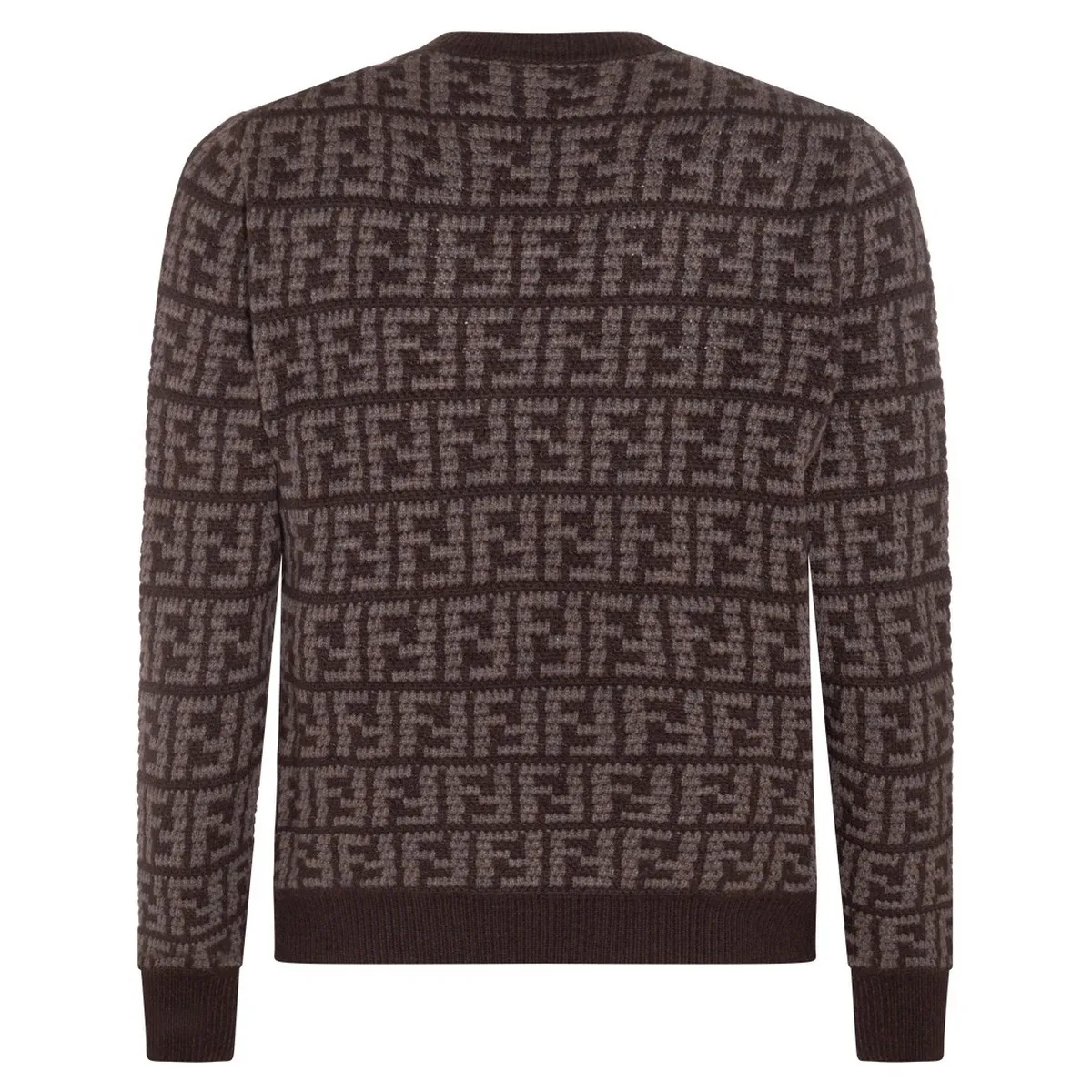 FENDI  |Monogram Cashmere Long Sleeves Luxury Sweaters