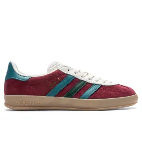 Gazelle Indoor - Collegiate Burgundy/Arctic Fusion/Collegiate Green