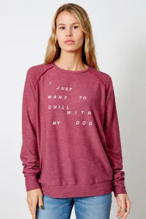 Good hYOUman Chill With My Dog Sweatshirt - Women's