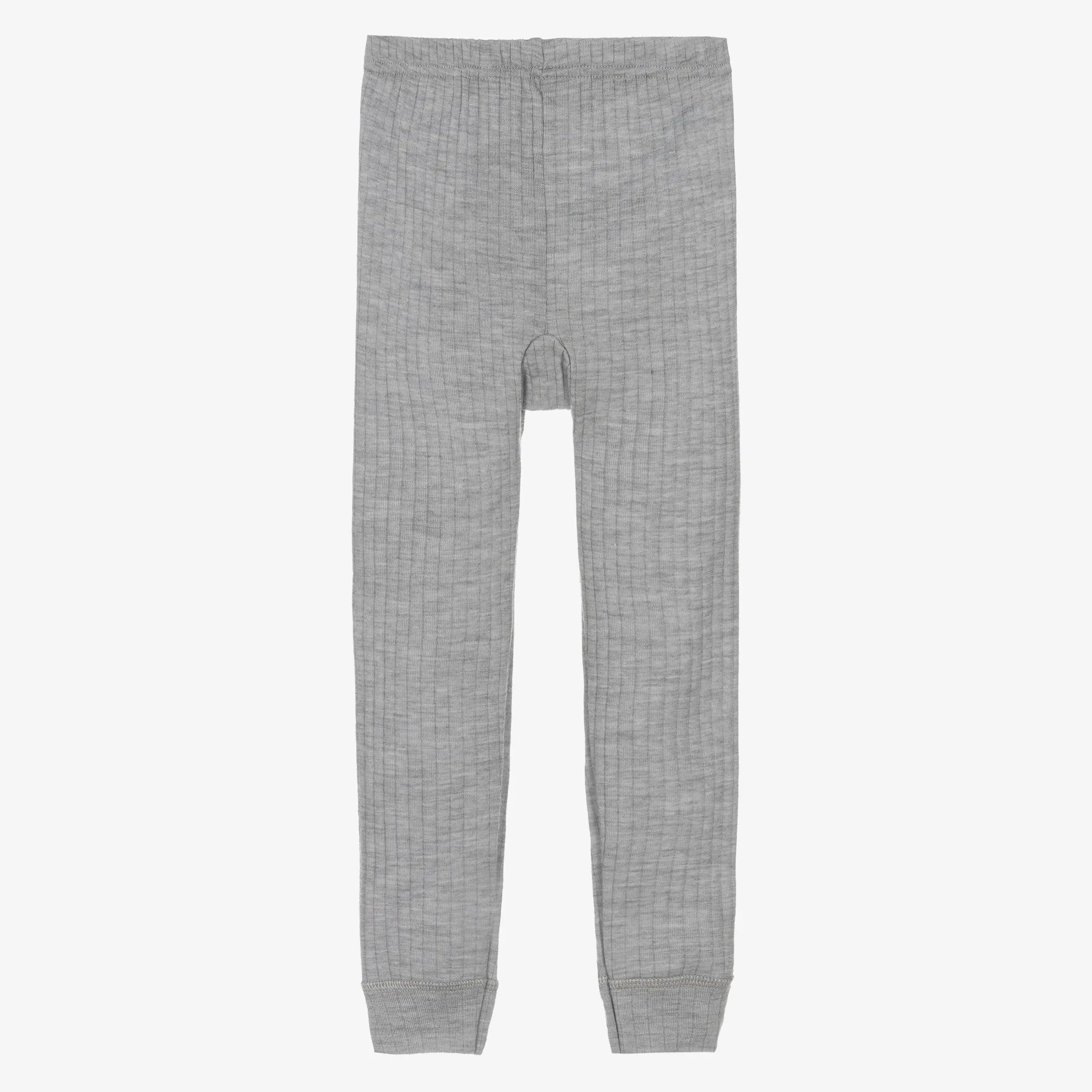 Grey Merino Wool Leggings