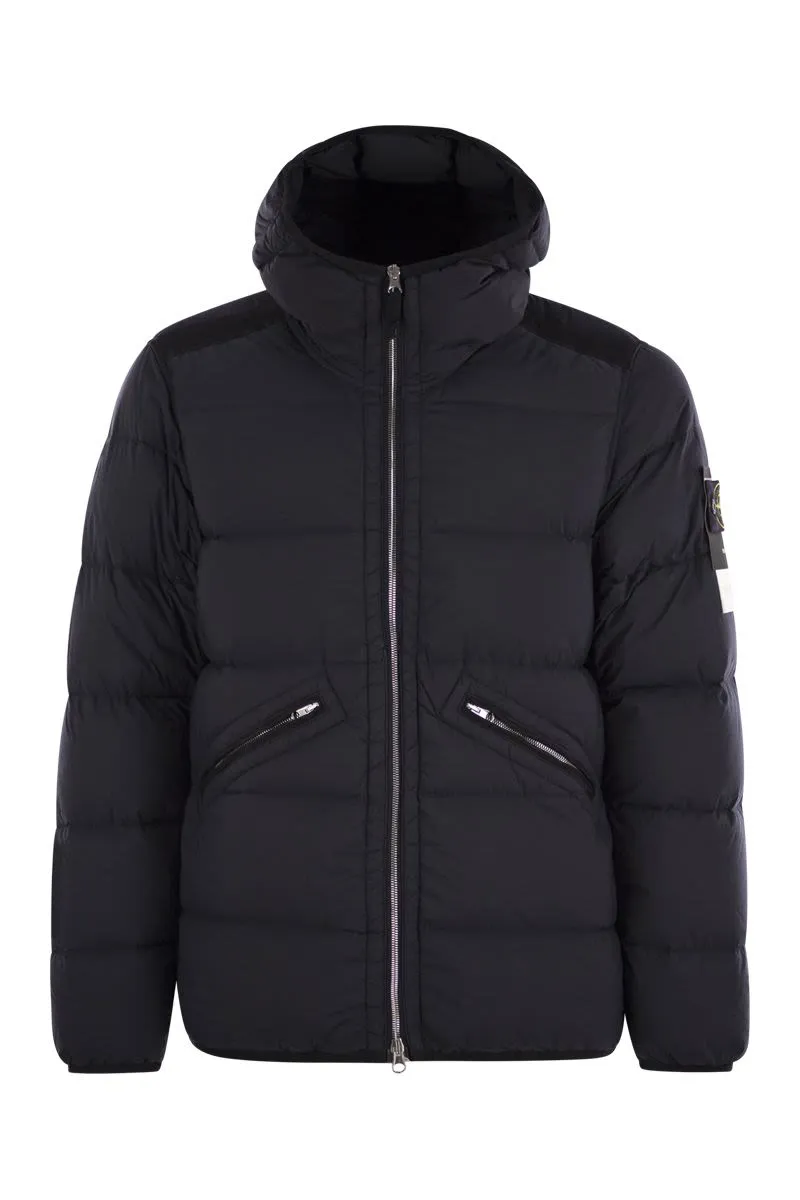 HOODED DOWN JACKET