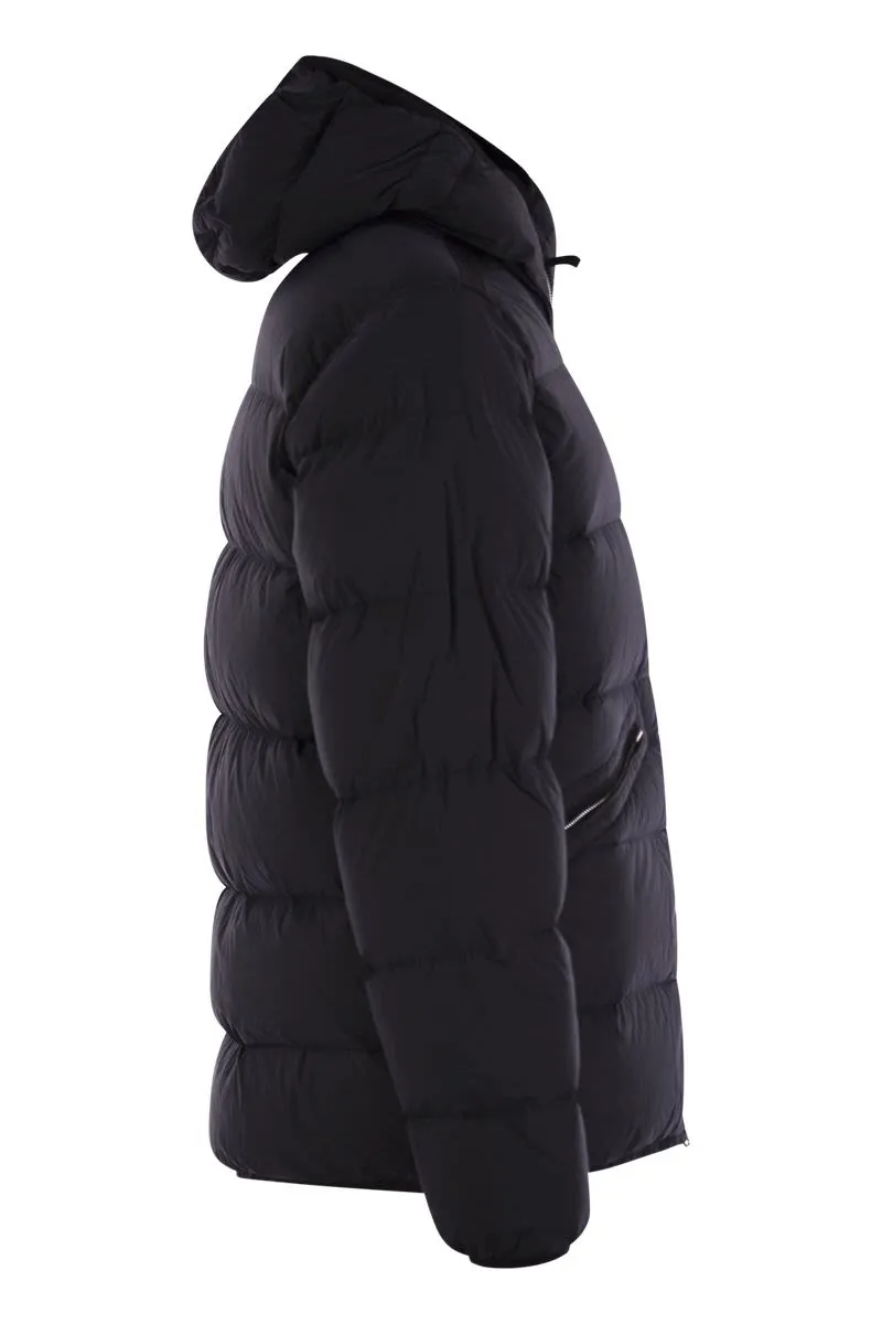 HOODED DOWN JACKET