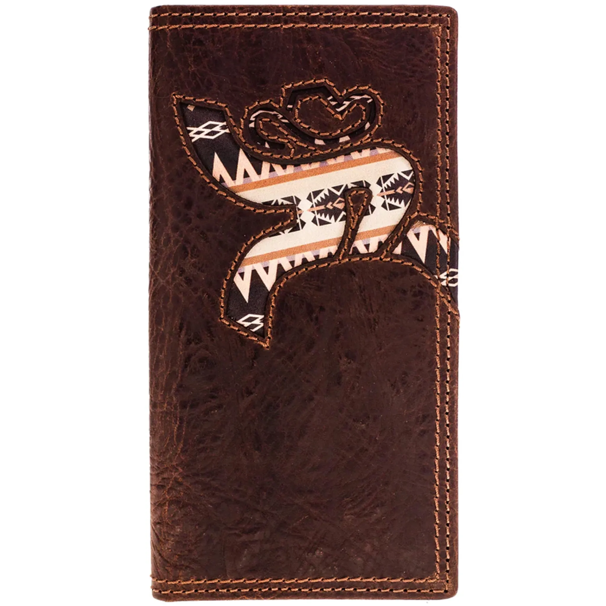 Hooey Aztec Inlay Rodeo Wallet