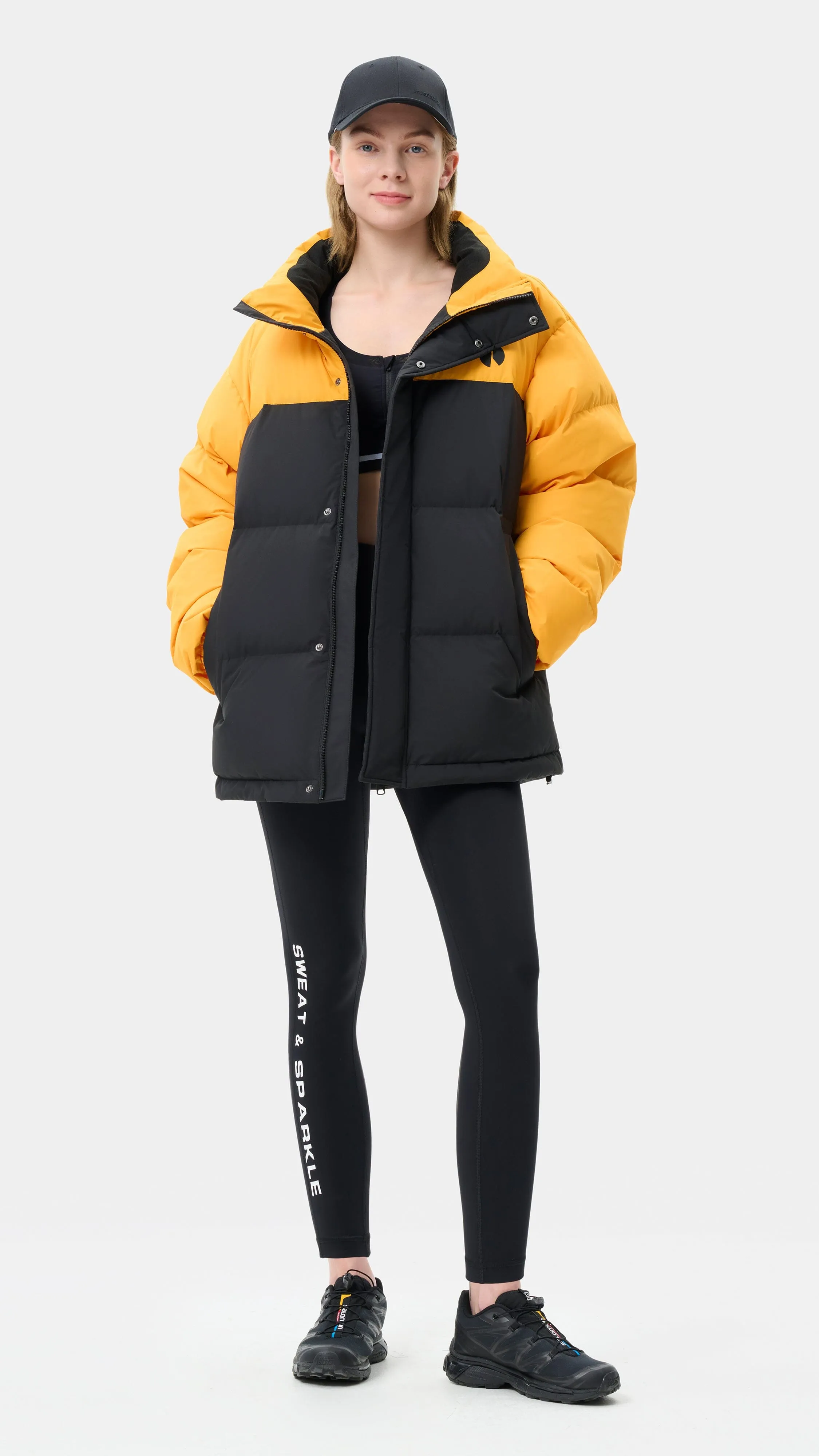 HOTSUIT Women Turtleneck Down Jacket