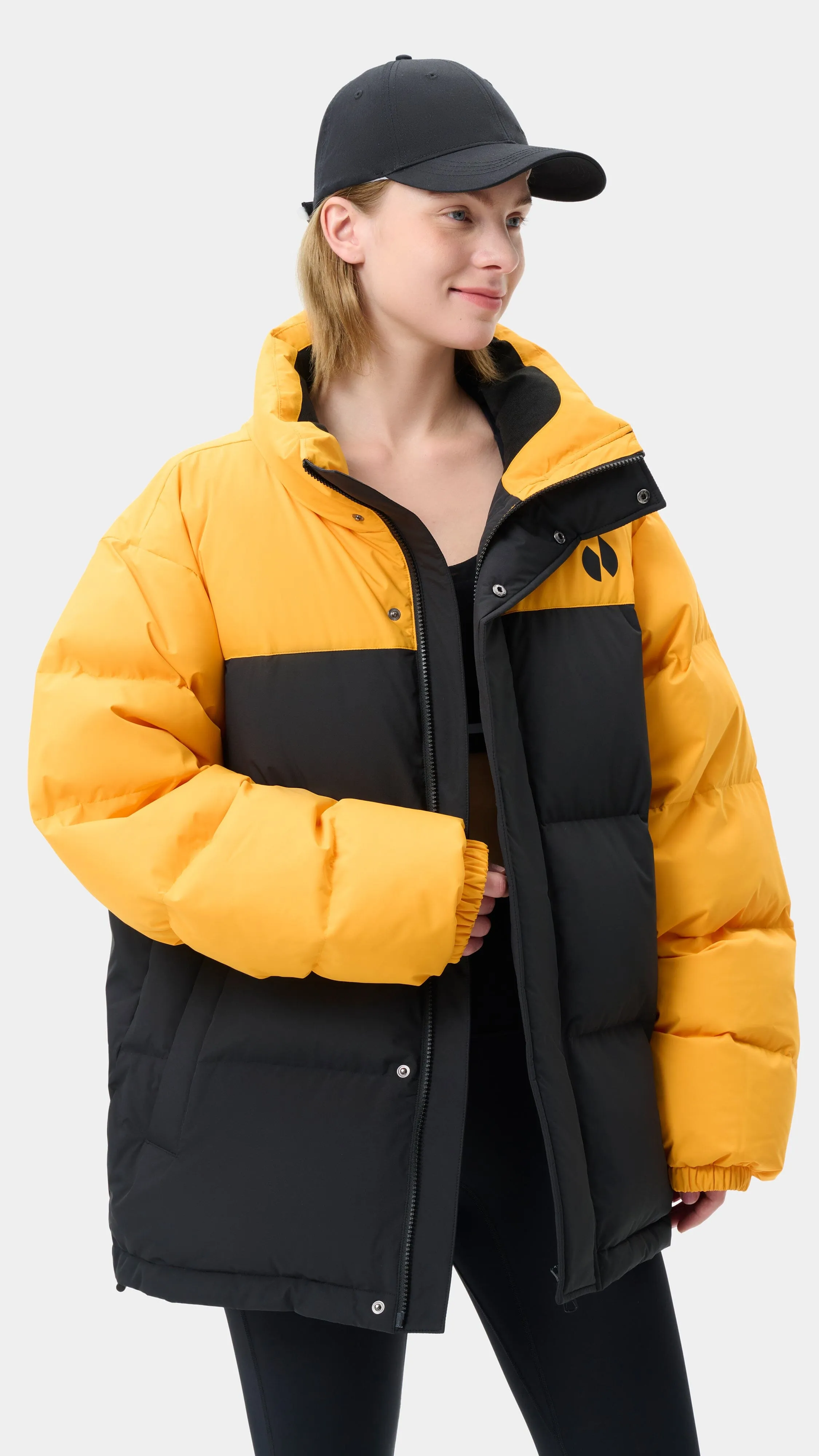 HOTSUIT Women Turtleneck Down Jacket