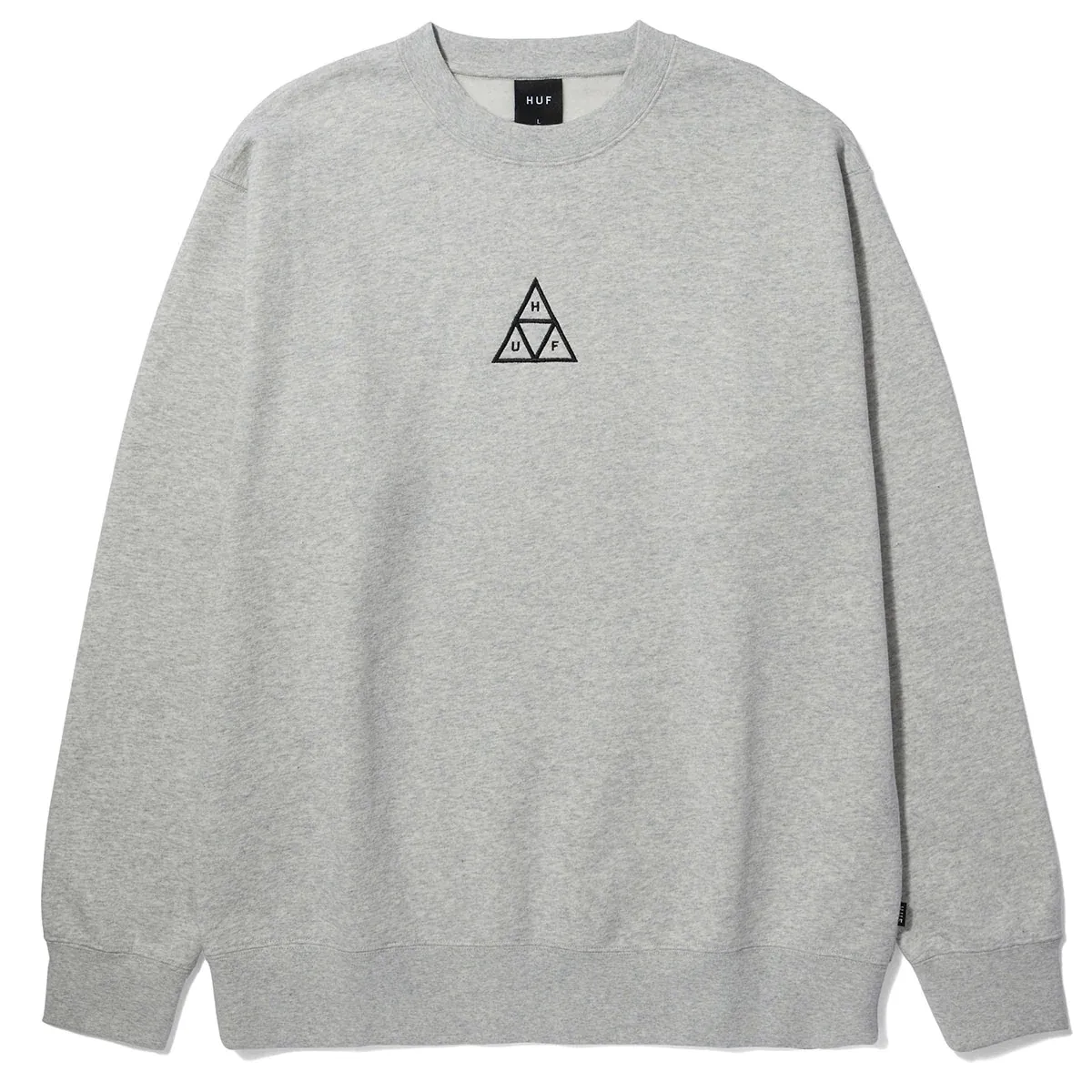 HUF  |Crew Neck Pullovers Unisex Street Style Long Sleeves Plain