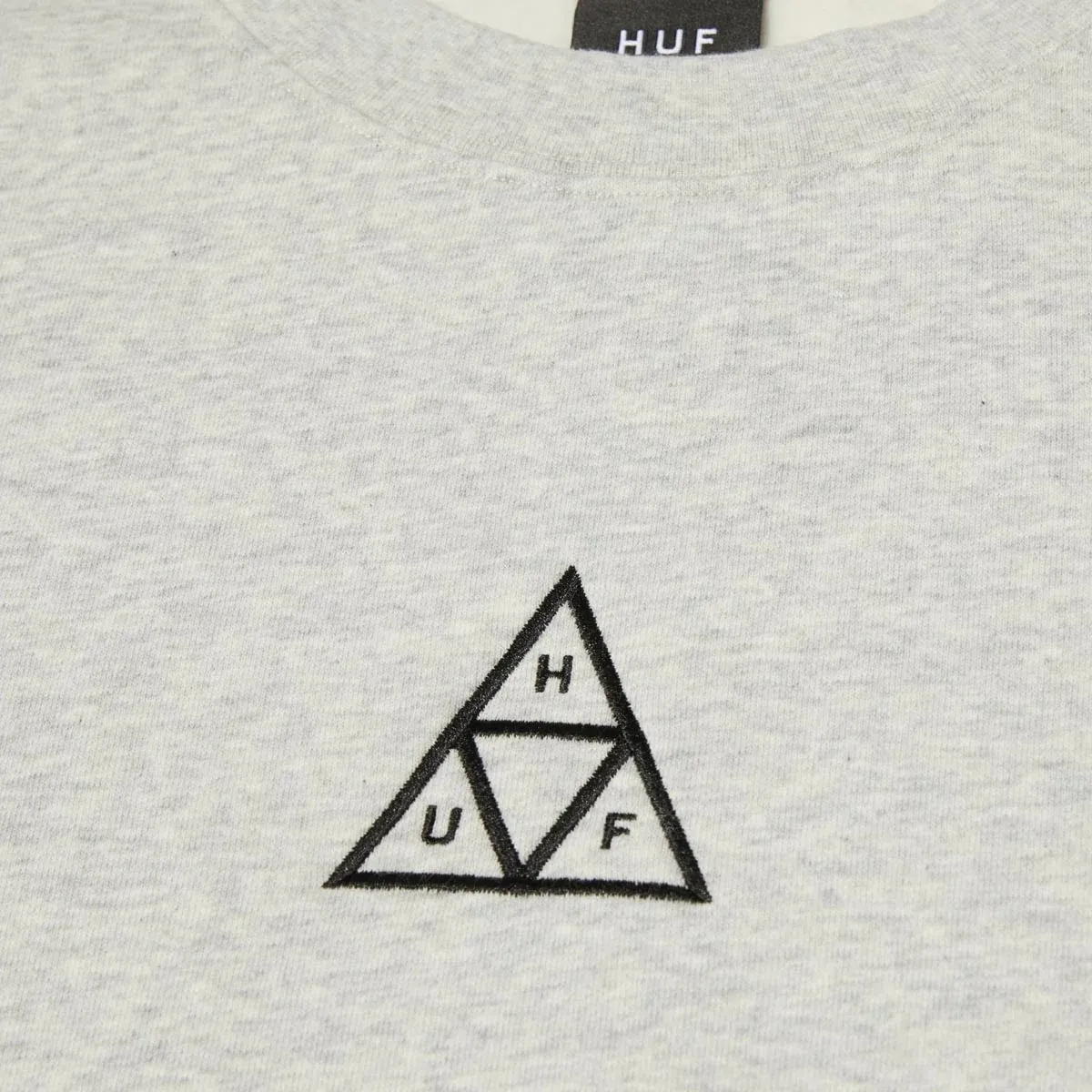 HUF  |Crew Neck Pullovers Unisex Street Style Long Sleeves Plain