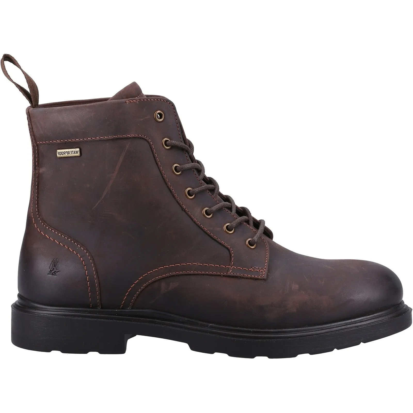 Hush Puppies Porter Mens Waterproof Lace Up Ankle Boot