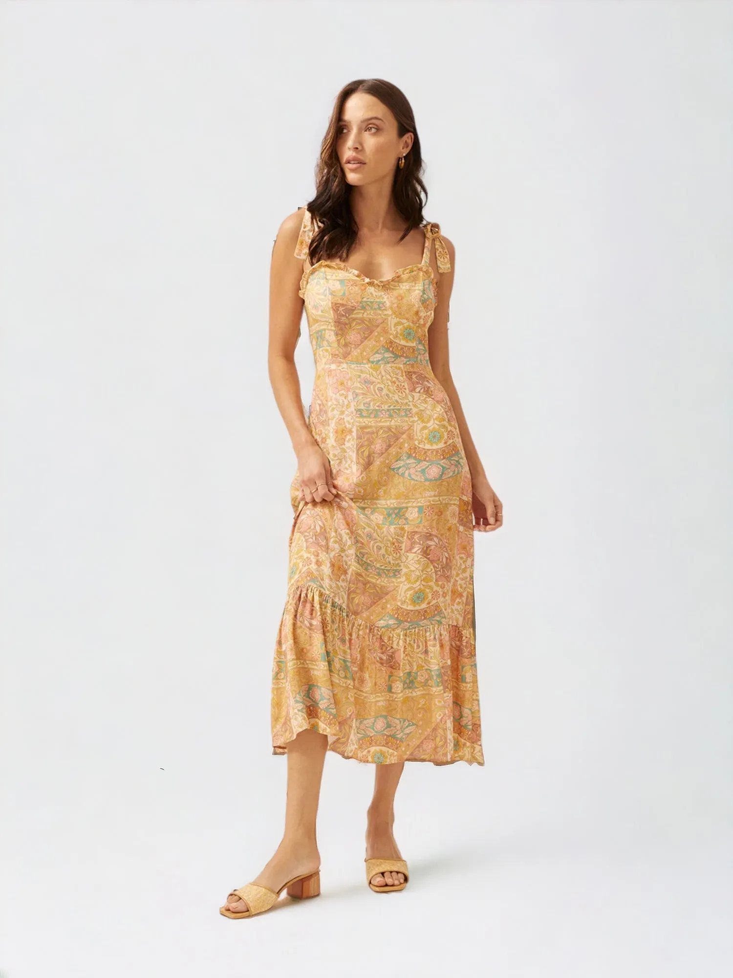 Indy Midi Dress | Honey