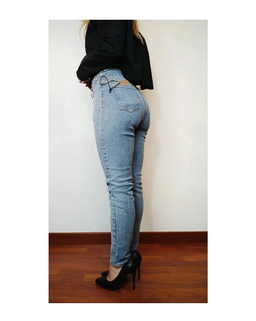 Jeans Zip laterale!