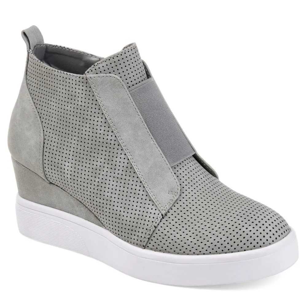 Journee Collection  WOMENS CLARA WEDGES SNEAKER