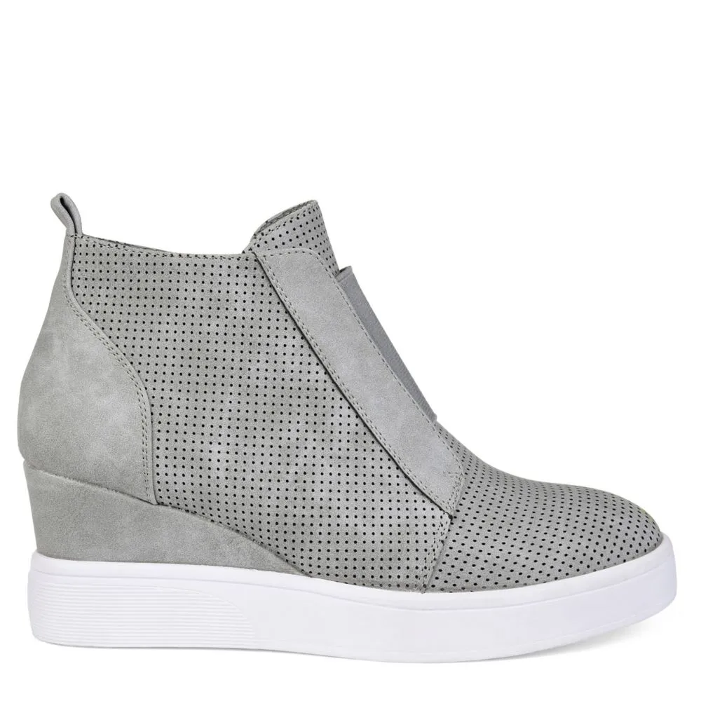 Journee Collection  WOMENS CLARA WEDGES SNEAKER