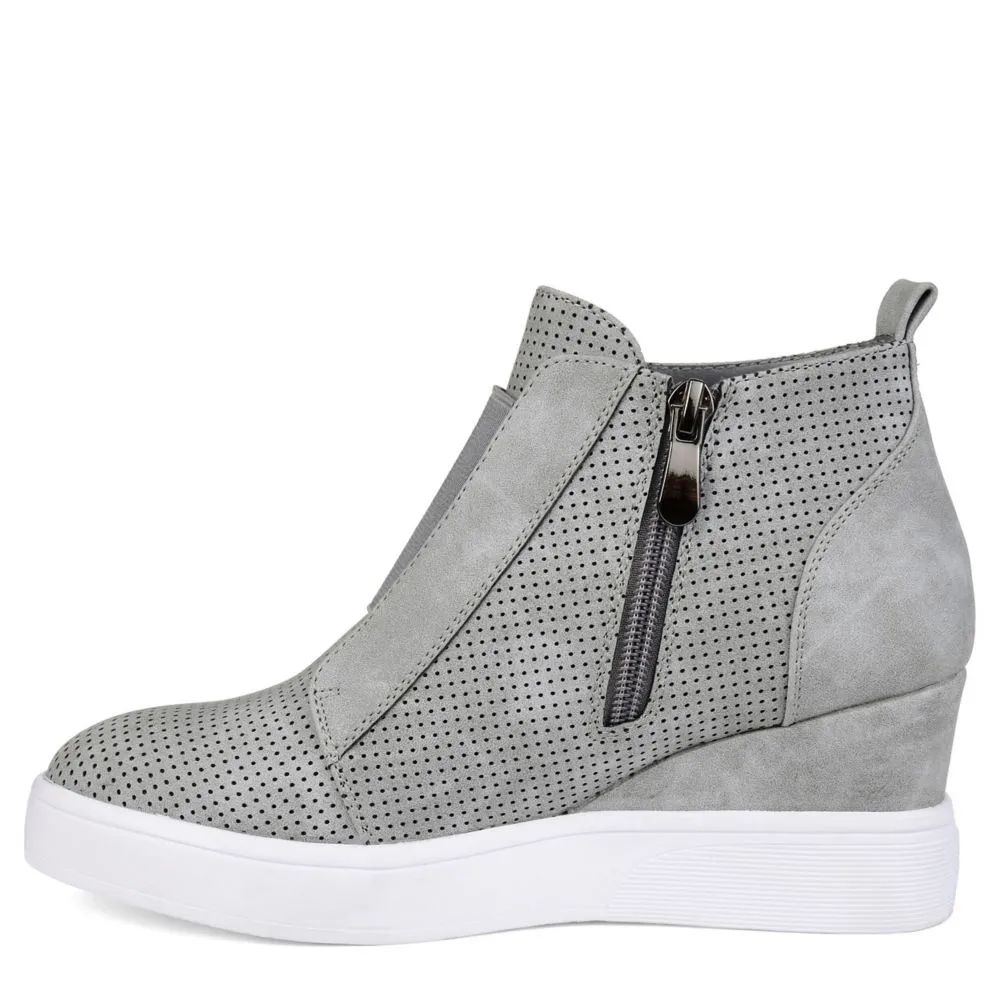 Journee Collection  WOMENS CLARA WEDGES SNEAKER