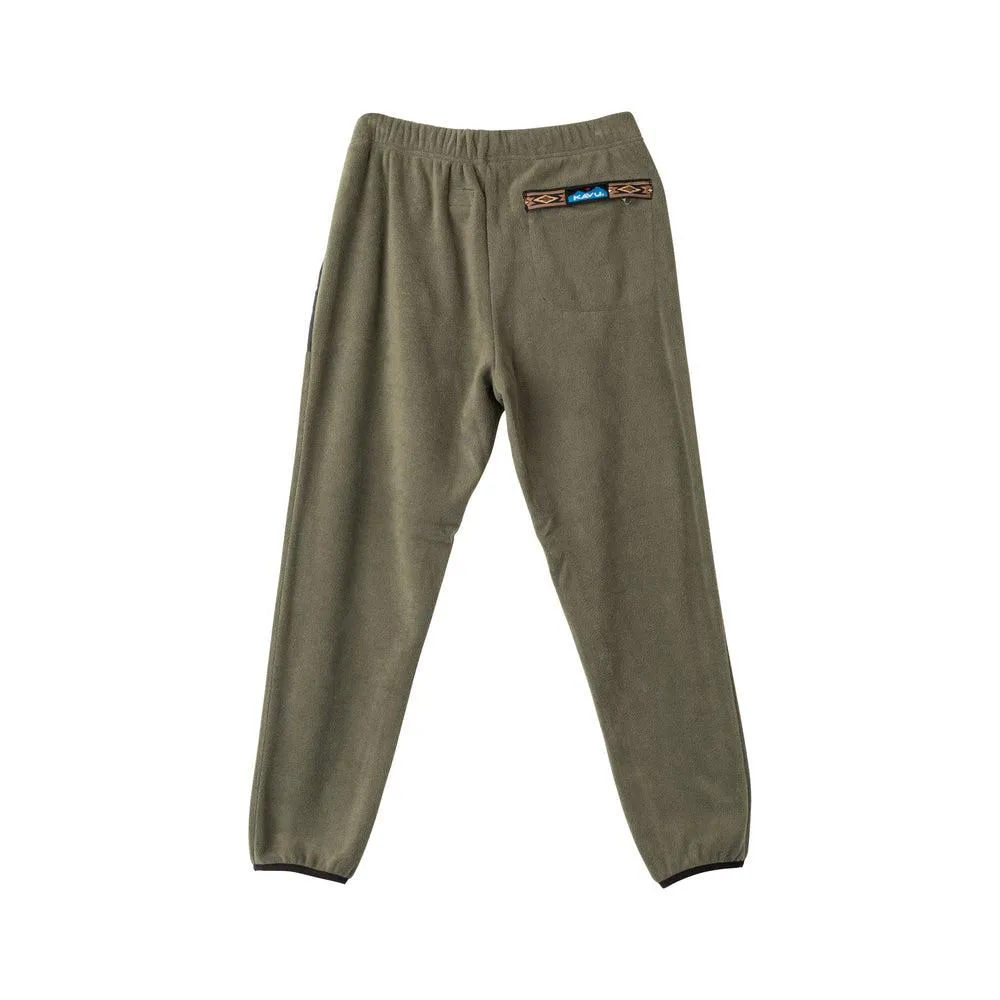 Kavu Cadha Fleece Pant  In Leaf