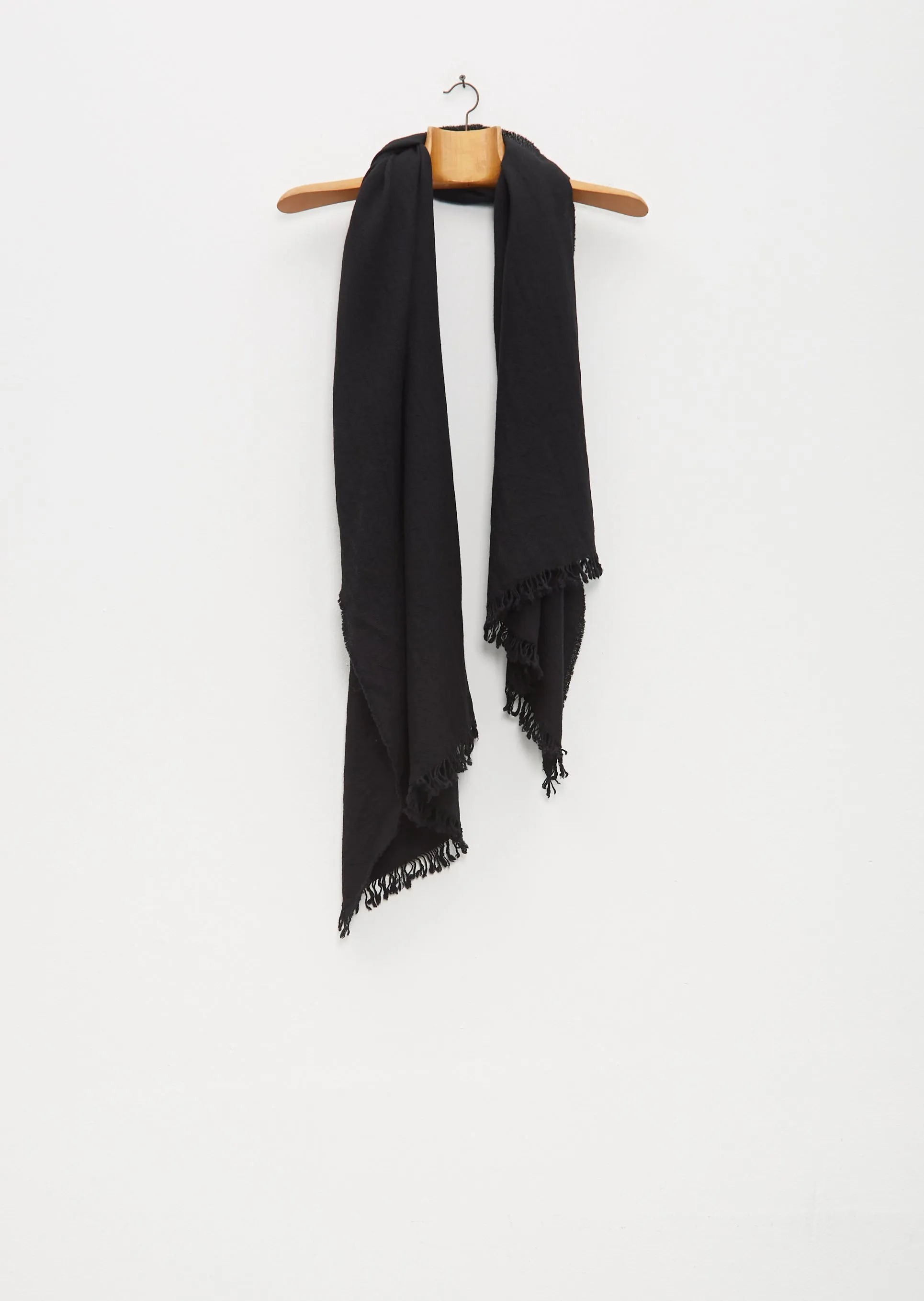 Kishorn Washed Scarf — Black