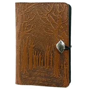 Large Leather Journal - Avenue of Trees in Saddle