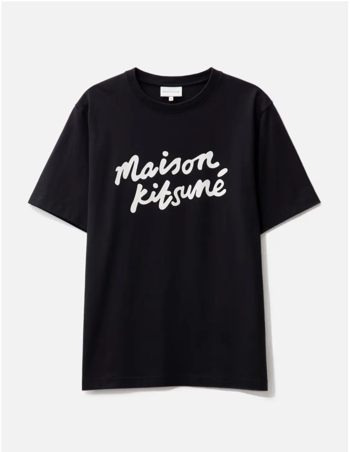 MAISON KITSUNE  |Crew Neck Pullovers Unisex Street Style Plain Cotton