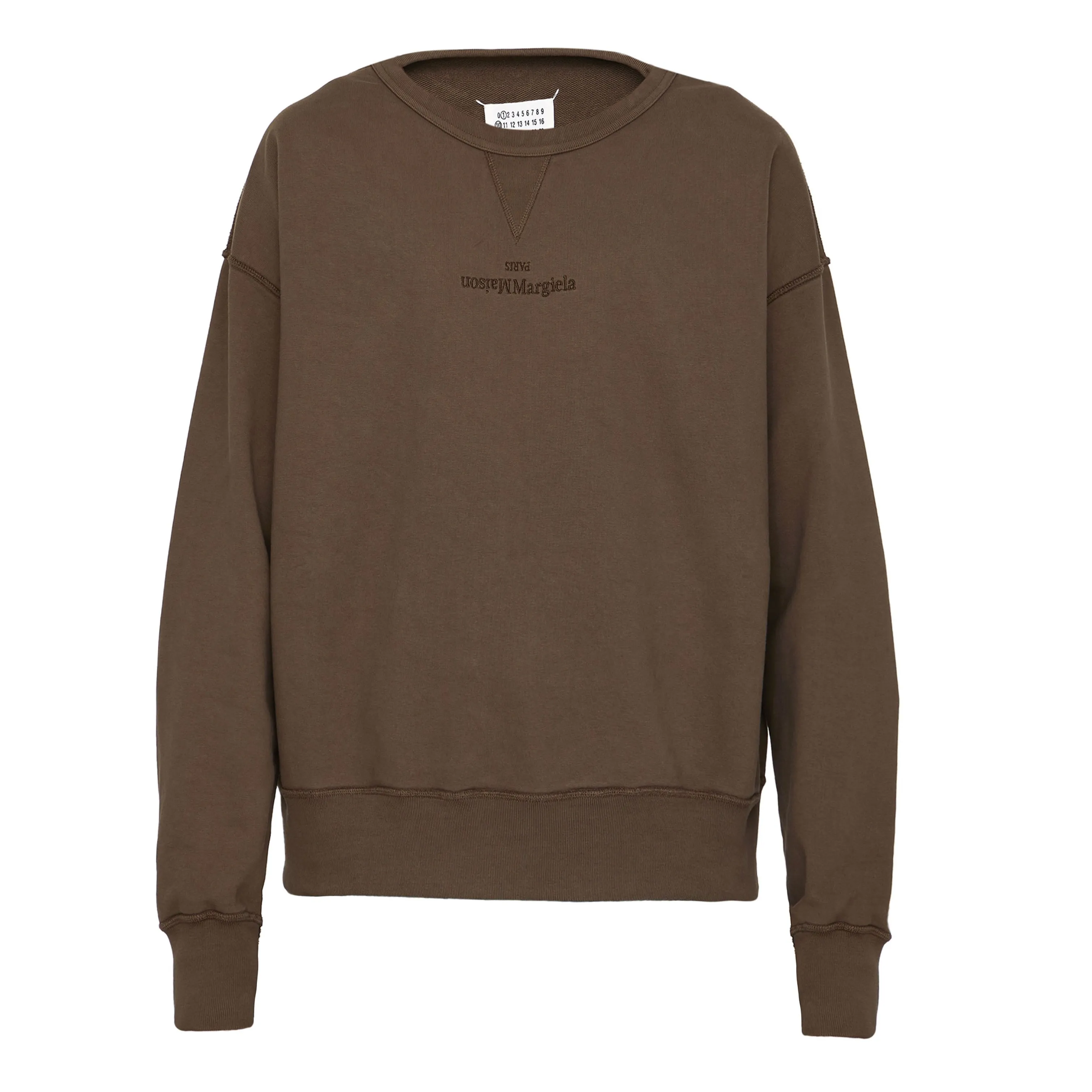 Maison Margiela  |Crew Neck Pullovers Unisex Long Sleeves Plain Cotton