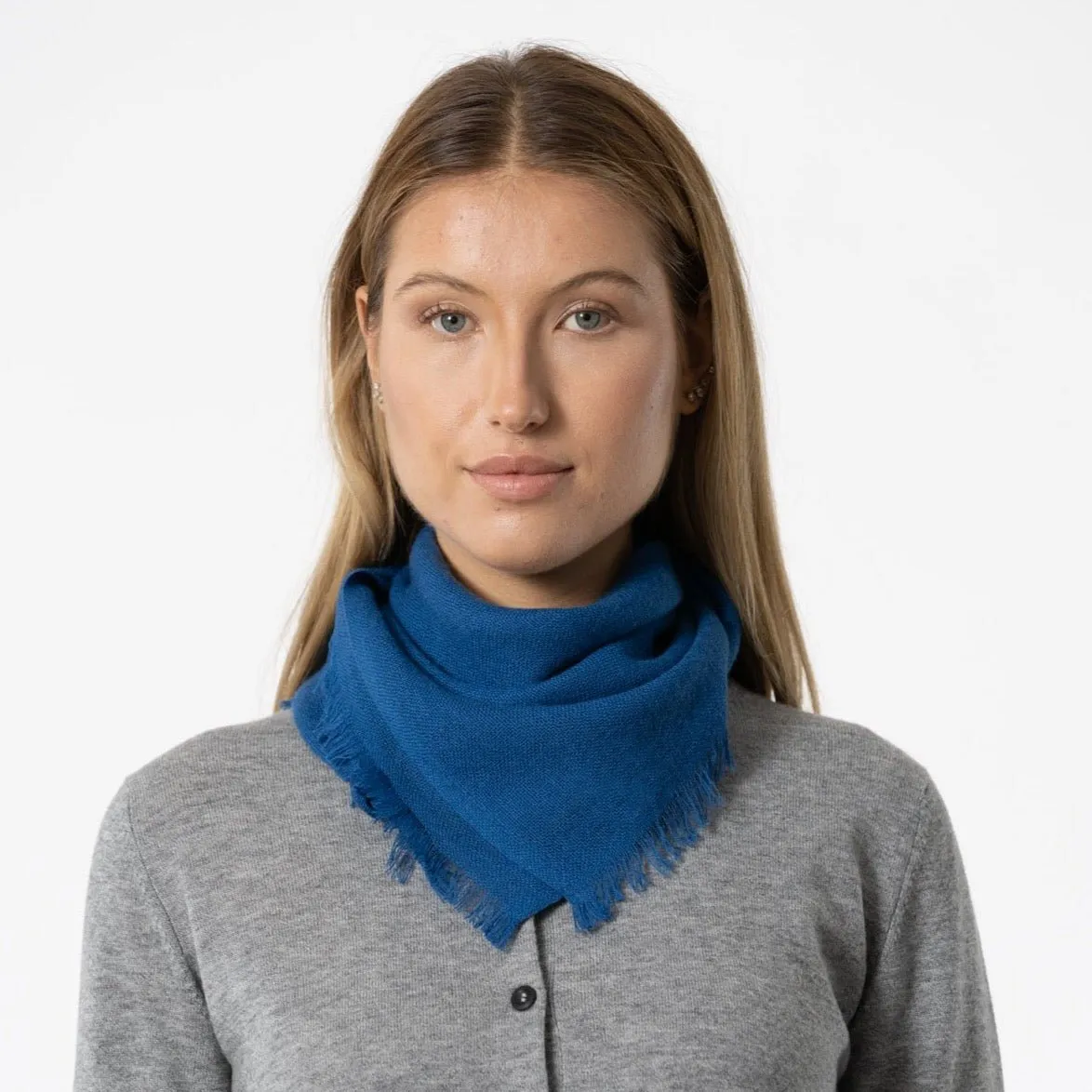 Merino Square Woven Scarf