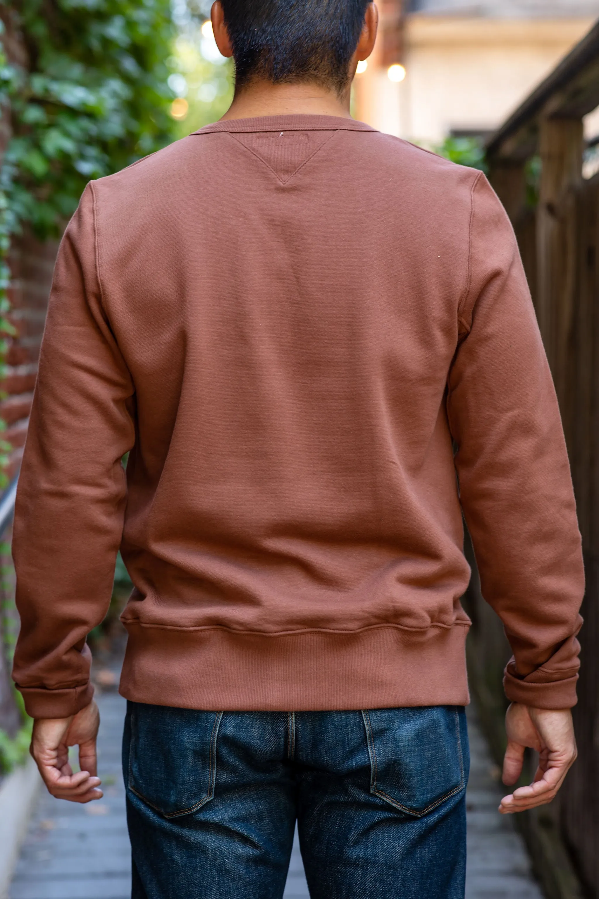 Merz b. Schwanen 346 Crew Neck Sweatshirt - Tan