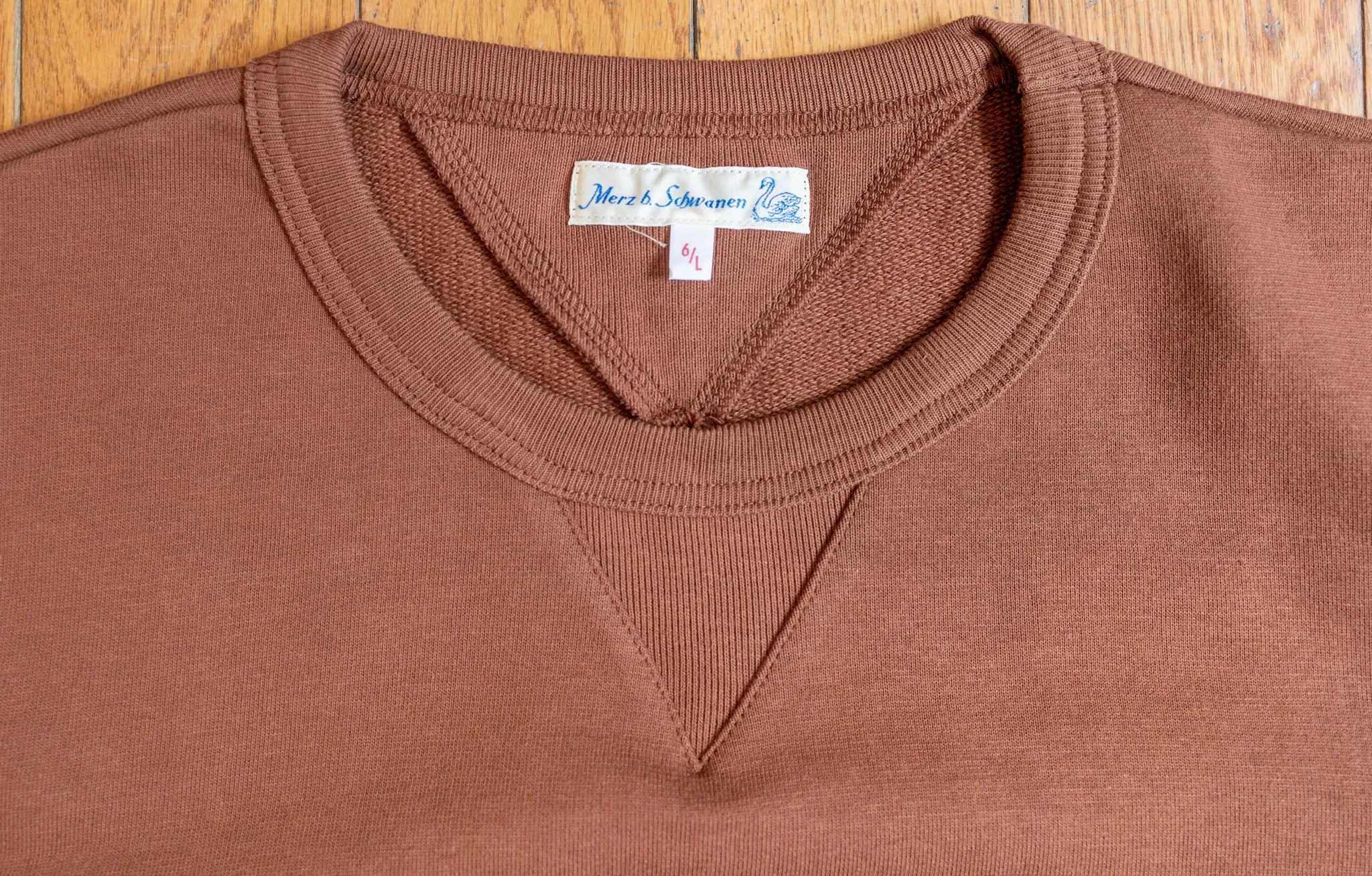 Merz b. Schwanen 346 Crew Neck Sweatshirt - Tan