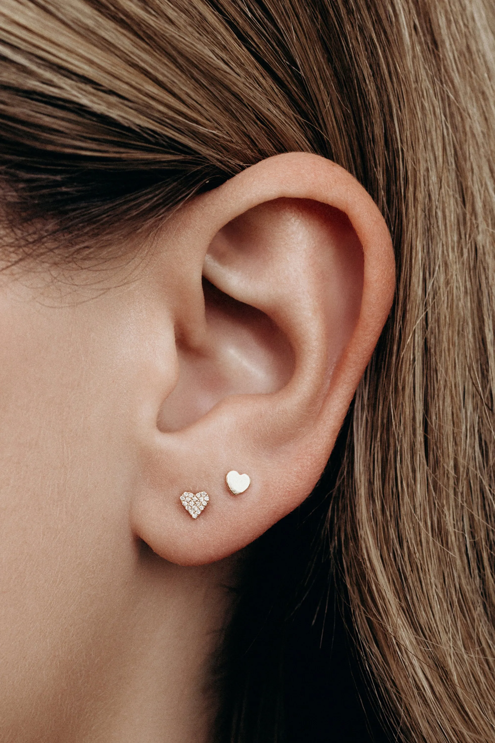 Mini Heart Earring