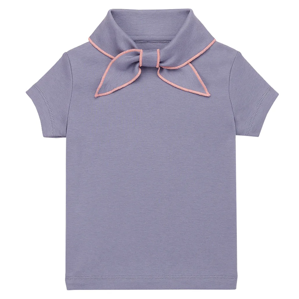 Misha & Puff Child Scout T-shirt Pewter Blue