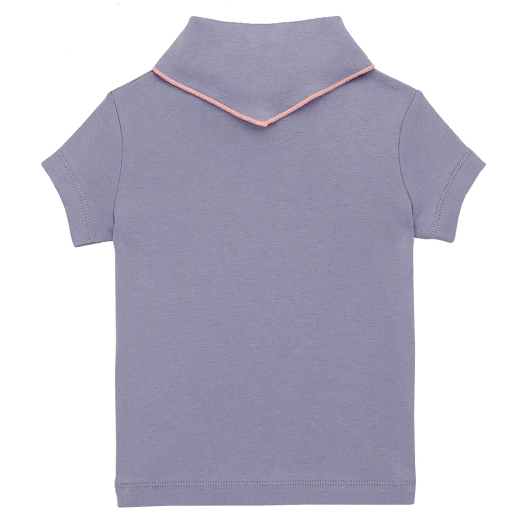 Misha & Puff Child Scout T-shirt Pewter Blue