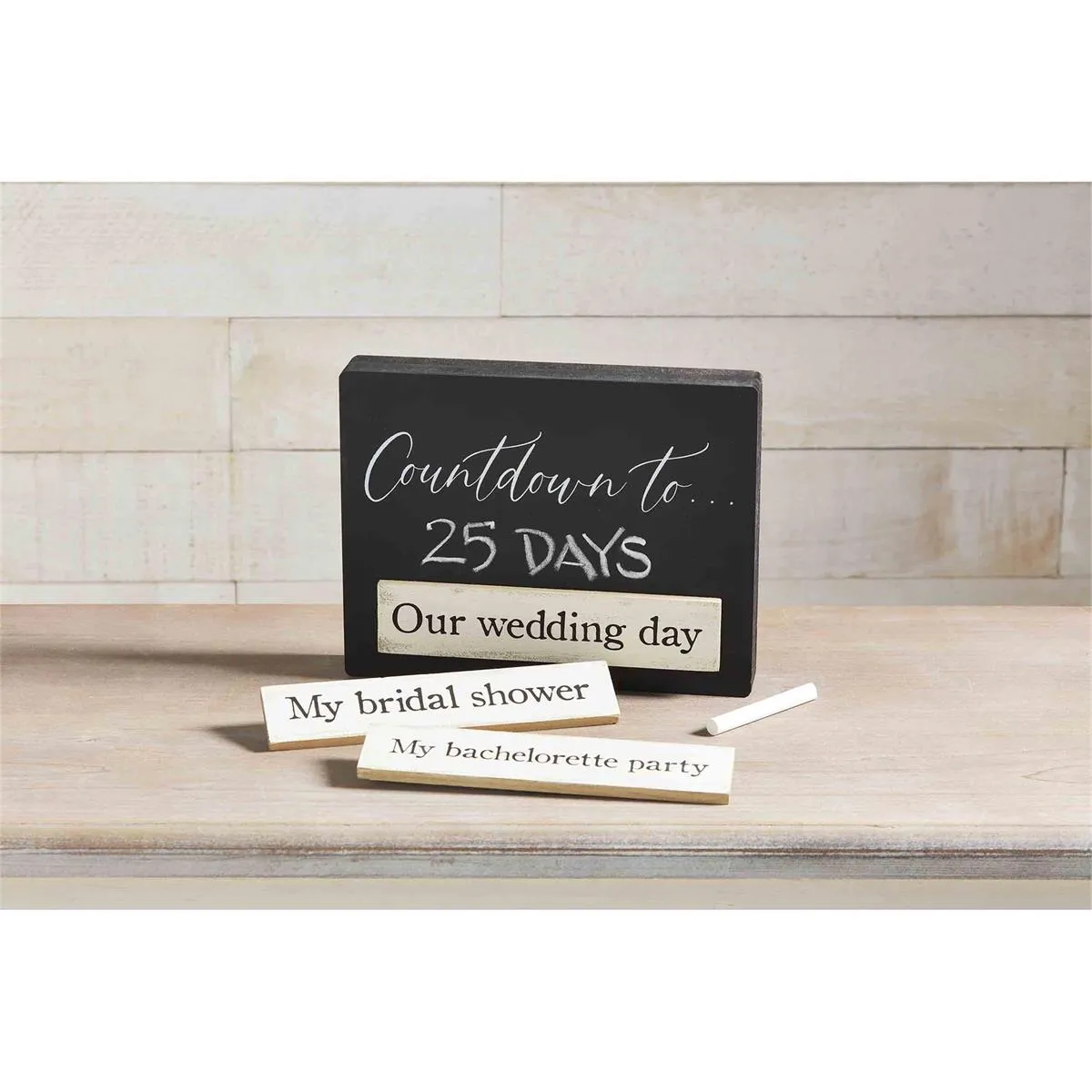 Mudpie Wedding Countdown Set