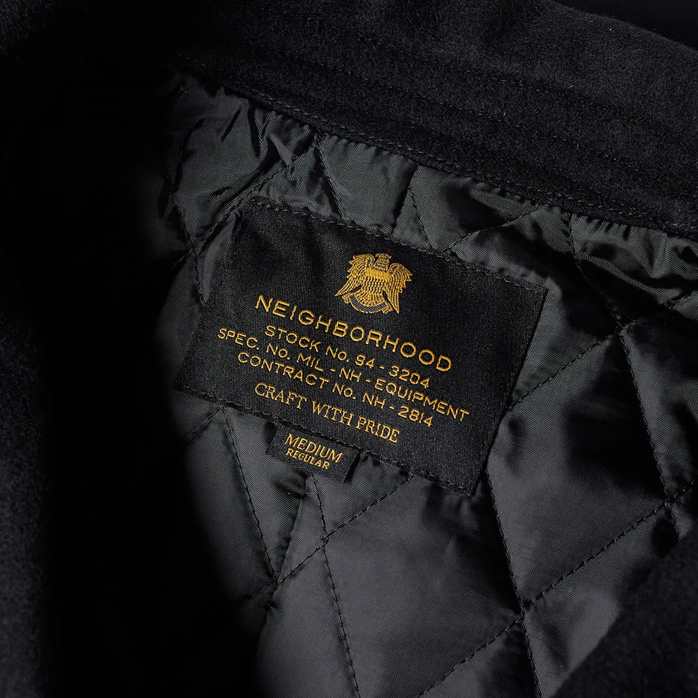 Neighborhood Wool PeacoatBlack