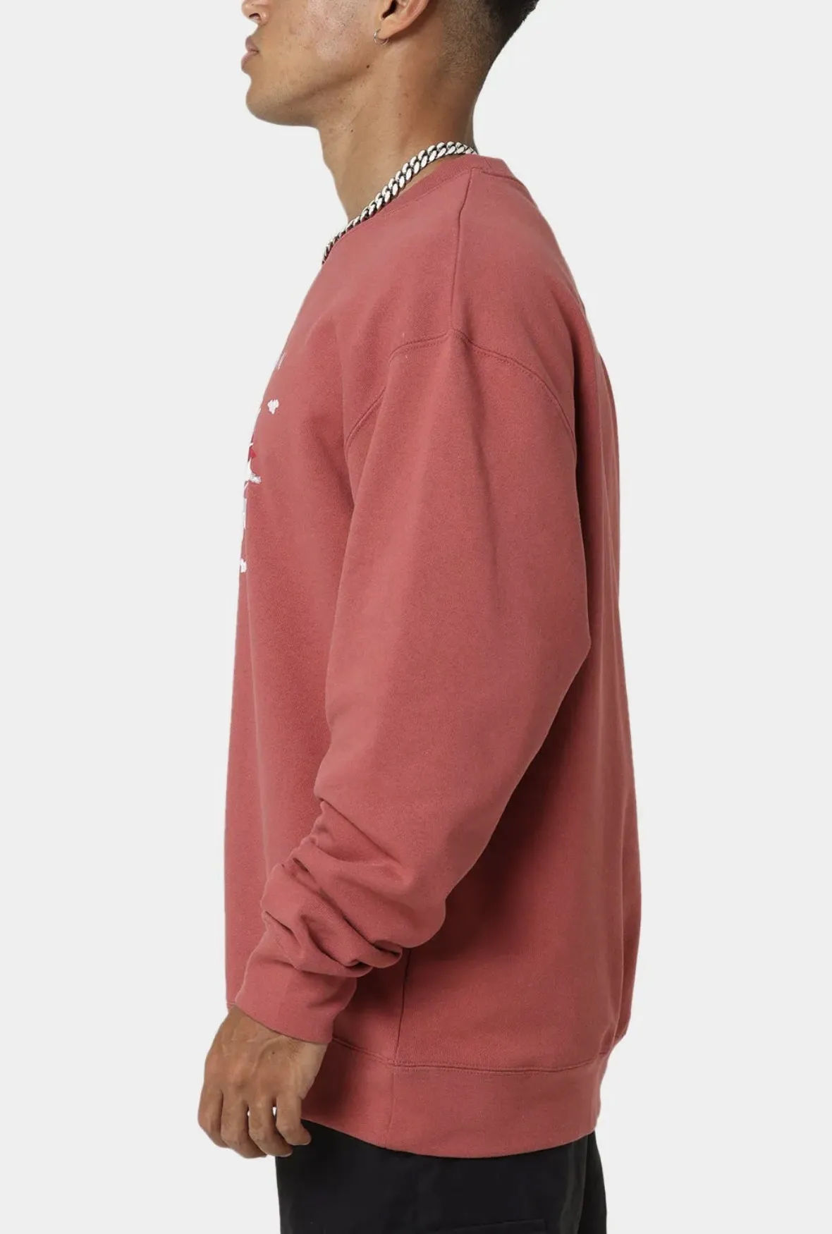 Nike  |Crew Neck Pullovers Street Style U-Neck Long Sleeves Plain