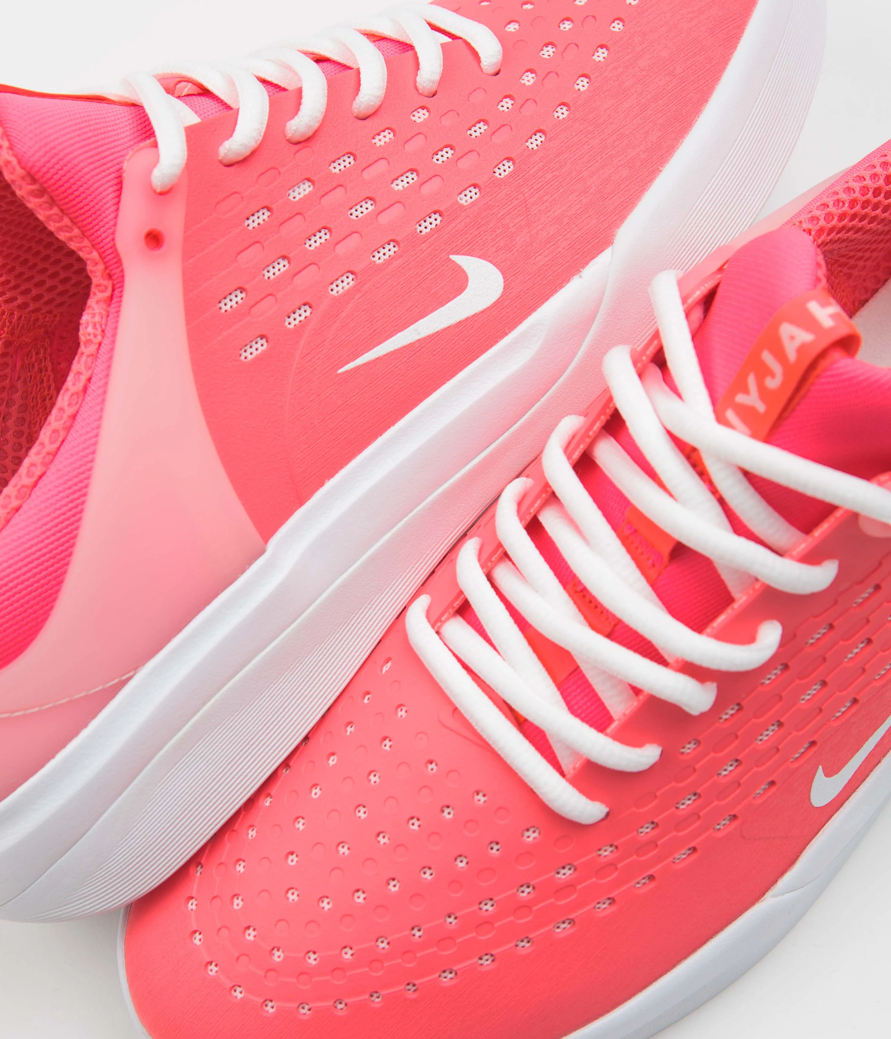 Nike SB Nyjah 3 Shoes - Hot Punch / White - Hot Punch - Hot Punch