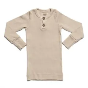 Organic Vintage L/S Top - Oatmeal