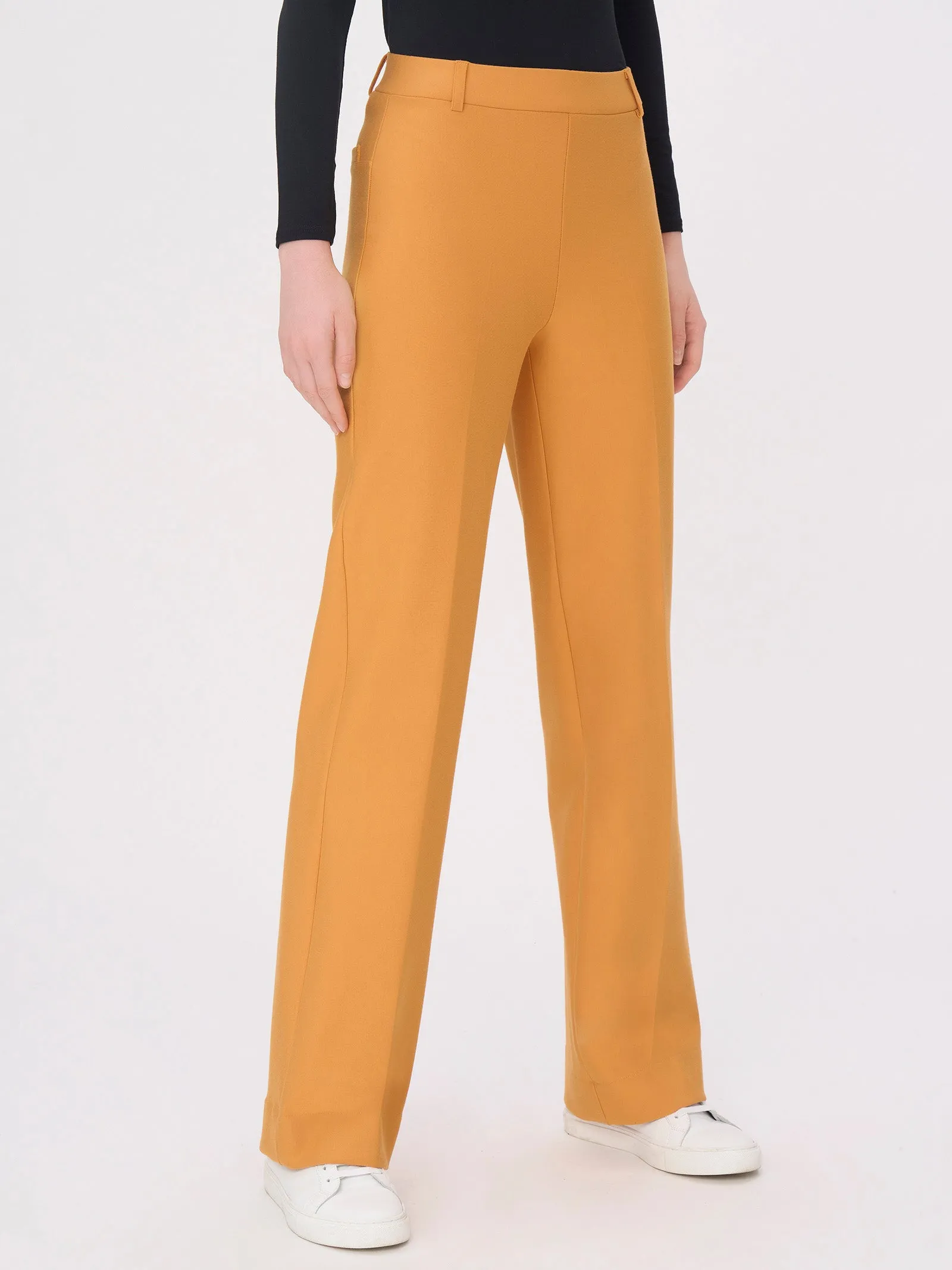 Pantalone a palazzo in tessuto Compact - Nugget