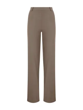 Pantalone a palazzo in tessuto Compact - Pine Bark