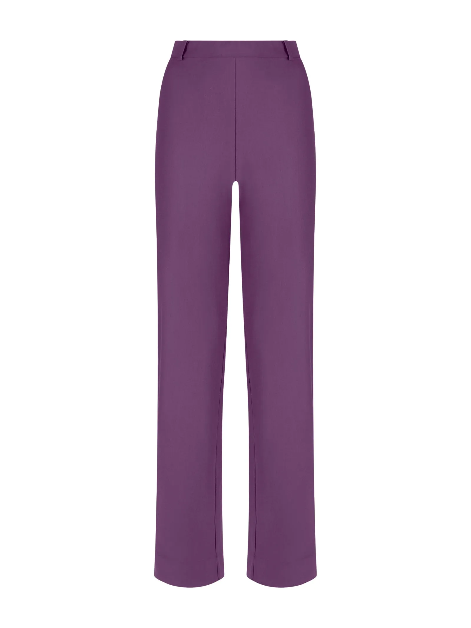 Pantalone a palazzo in tessuto Compact - Sunset Purple