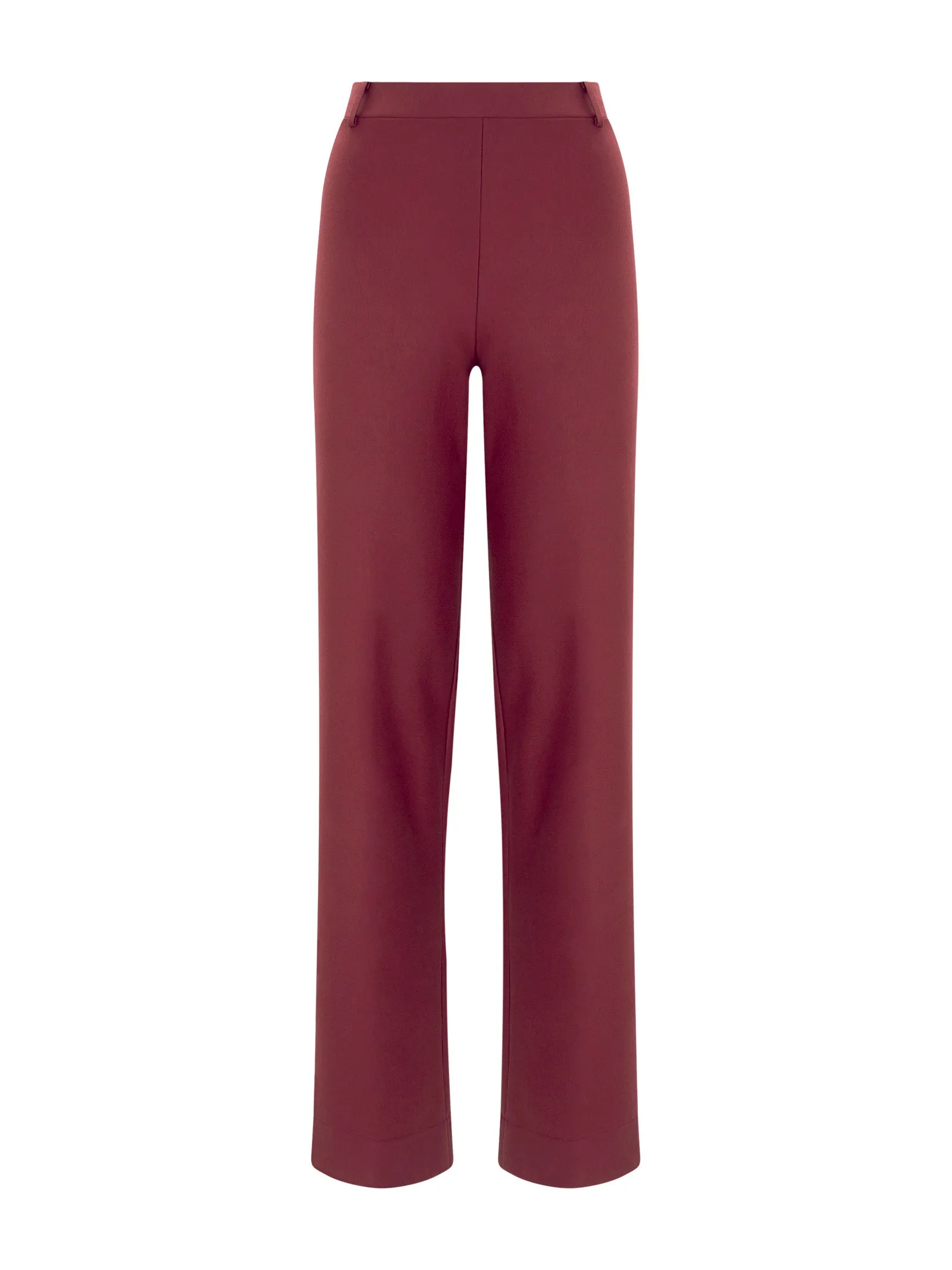 Pantalone a palazzo in tessuto Compact - Tibetan Red