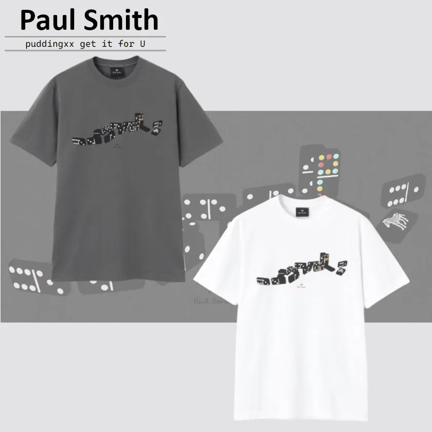 Paul Smith  |Crew Neck Pullovers Unisex Street Style Plain Cotton