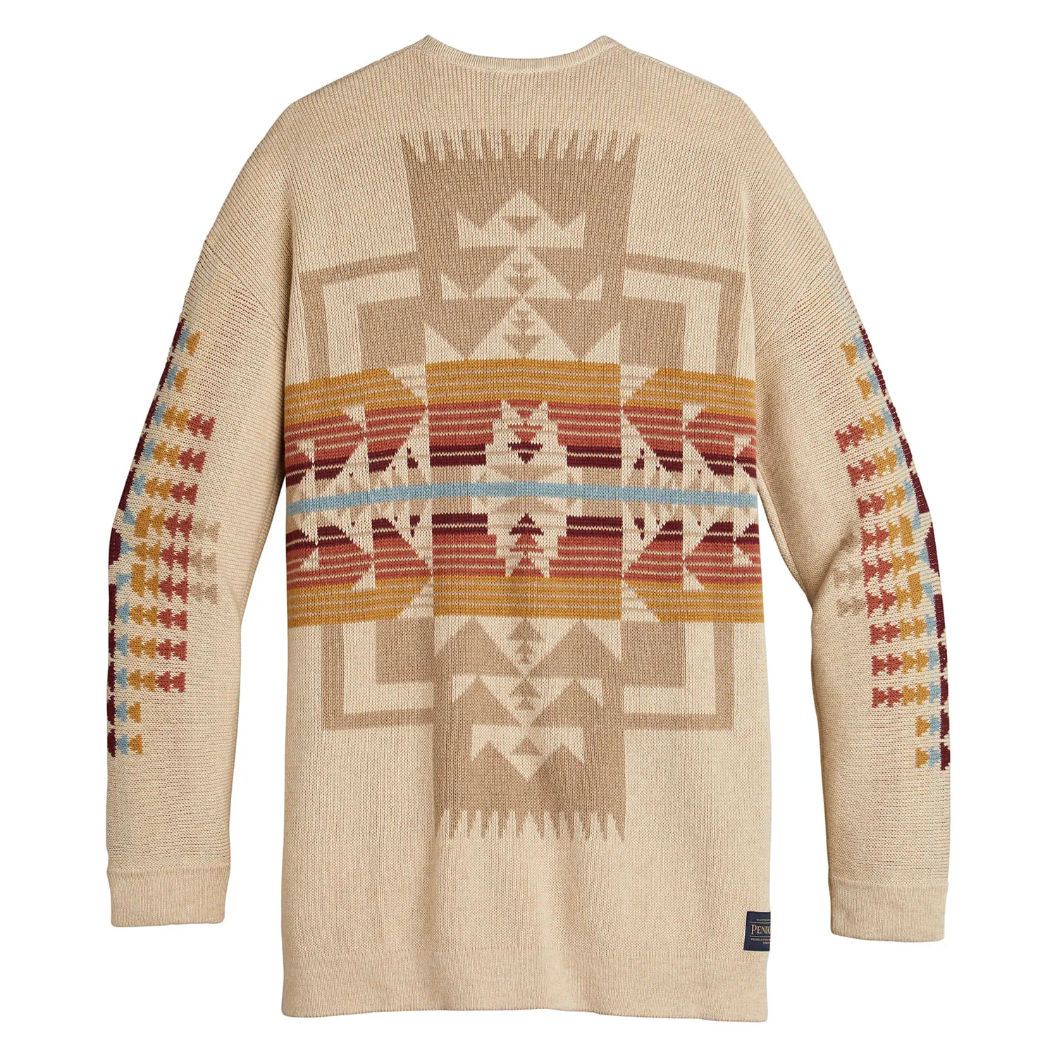 Pendleton Womens Sand Open Front Cardigan