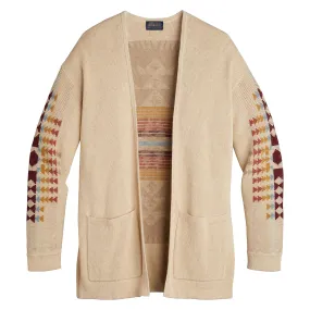 Pendleton Womens Sand Open Front Cardigan