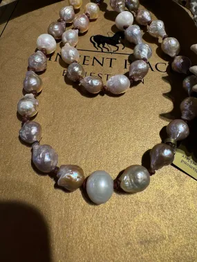 Pink Fireball Freshwater Pearls