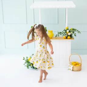 Pocket Dress in Lemon