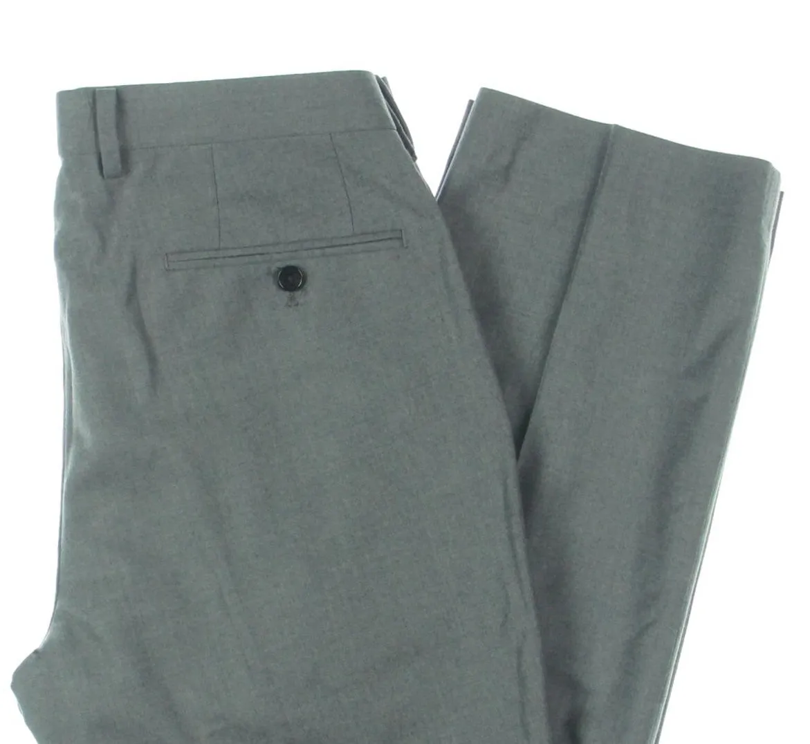 Ralph Lauren Men's Wool Heathered Dress Pants Gray Size 32X30