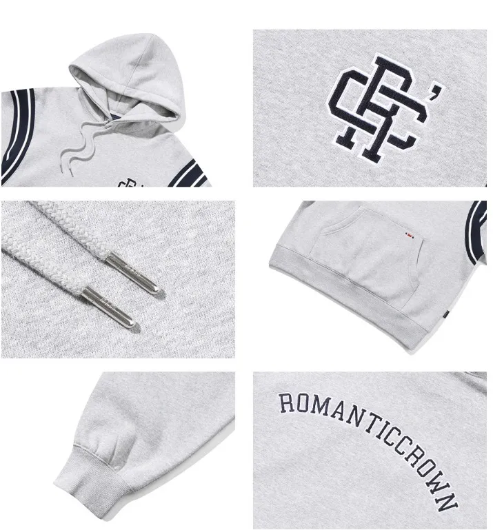 ROMANTIC CROWN  |Pullovers Unisex Studded Street Style Collaboration